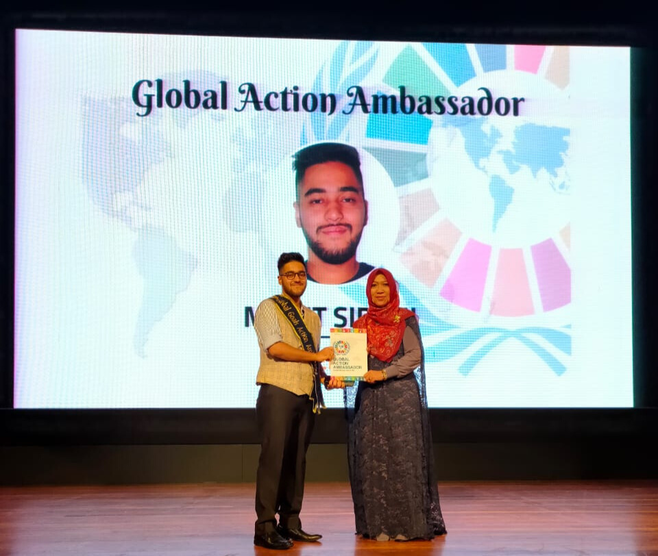 Appointed as the UN Habitat Youth Envoy by UN Habitat South Korea and also awarded the Youth of the Year in GGS Malaysia